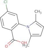 4-Chloro-2-(2,5-dimethyl-pyrrol-1-yl)-benzoic acid