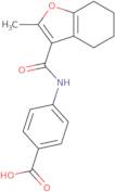 4-[(2-Methyl-4,5,6,7-tetrahydro-benzofuran-3-carbonyl)-amino]-benzoic acid