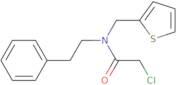 2-Chloro-N-(2-phenylethyl)-N-(thiophen-2-ylmethyl)acetamide