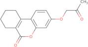 3-(2-Oxopropoxy)-7,8,9,10-tetrahydro-6H-benzo[C]chromen-6-one