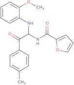 N-{1-[(2-Methoxyphenyl)amino]-2-(4-methylphenyl)-2 oxoethyl}furan-2-carboxamide