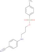3-[(4-cyanophenyl)amino]propyl 4-methylbenzene-1-sulfonate