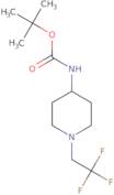 tert-Butyl N-[1-(2,2,2-trifluoroethyl)piperidin-4-yl]carbamate