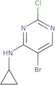 5-Bromo-2-chloro-N-cyclopropylpyrimidin-4-amine