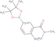 (4-Amino-3-(dimethylcarbamoyl)phenyl)boronic acid pinacol ester