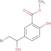 5-(2-Bromo-1-hydroxyethyl)-2-hydroxy-benzoic acid methyl ester