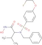 (R)-2-(N-Benzyl-4-(2-fluoroethoxy)phenylsulfonamido)-N-hydroxy-3-methylbutanamide