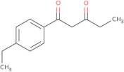 1-(4-Ethylphenyl)pentane-1,3-dione