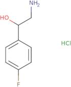 (1S)-2-Amino-1-(4-fluorophenyl)ethan-1-ol hydrochloride