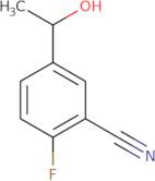 2-Fluoro-5-(1-hydroxyethyl)benzonitrile