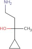 4-Amino-2-cyclopropylbutan-2-ol