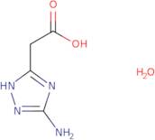 (5-Amino-1H-1,2,4-triazol-3-yl)acetic acid hydrate