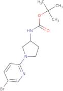 tert-Butyl N-[(3S)-1-(5-bromopyridin-2-yl)pyrrolidin-3-yl]carbamate