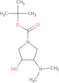 trans-3-dimethylamino-4-hydroxy-1-Boc-Pyrrolidine