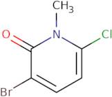 3-Bromo-6-chloro-1-methylpyridin-2(1H)-one