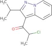 2-Chloro-1-[2-(1-methylethyl)pyrazolo[1,5-a]pyridin-3-yl]-1-propanone