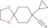 8-Cyclopropyl-1,4-dioxaspiro[4.5]decane-8-carbonitrile