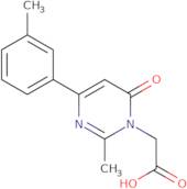 ((2R,6S)-2,6-Dimethylmorpholin-4-yl)acetic acid, HCl