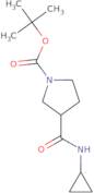 tert-Butyl 3-(cyclopropylcarbamoyl)pyrrolidine-1-carboxylate