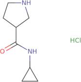 N-Cyclopropyl-3-pyrrolidinecarboxamide hydrochloride