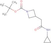 tert-Butyl 3-[(cyclopropylcarbamoyl)methyl]azetidine-1-carboxylate