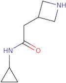 2-(Azetidin-3-yl)-N-cyclopropylacetamide