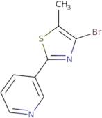 4-Bromo-5-methyl-2-(pyridin-3-yl)thiazole