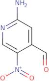 2-Amino-5-nitropyridine-4-carbaldehyde