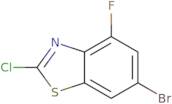 6-Bromo-2-chloro-4-fluoro-1,3-benzothiazole