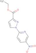 Ethyl 1-(5-nitropyridin-2-yl)pyrazole-3-carboxylate