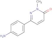 6-(4-Aminophenyl)-2-methylpyridazin-3(2{H})-one