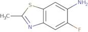 5-​Fluoro-​2-​methyl-6-​benzothiazolamine