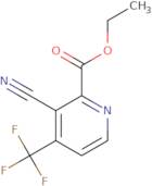 Ethyl 3-cyano-4-(trifluoromethyl)pyridine-2-carboxylate