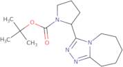 tert-Butyl 2-(6,7,8,9-tetrahydro-5H-[1,2,4]triazolo[4,3-a]azepin-3-yl)pyrrolidin