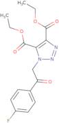 Diethyl 1-[2-(4-fluorophenyl)-2-oxoethyl]-1H-1,2,3-triazole-4,5-dicarboxylate