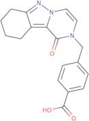 4-[(1-Oxo-7,8,9,10-tetrahydropyrazino[1,2-b]indazol-2(1H)-yl)methyl]benzoic acid