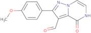 2-(4-Methoxyphenyl)-4-oxo-4,5-dihydropyrazolo[1,5-a]pyrazine-3-carbaldehyde