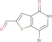 7-Bromo-4-oxo-4H,5H-thieno[3,2-c]pyridine-2-carbaldehyde