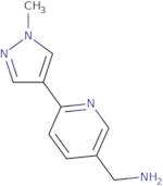 (6-(1-Methyl-1H-pyrazol-4-yl)pyridin-3-yl)methanamine