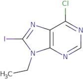 6-Chloro-9-ethyl-8-iodo-9H-purine