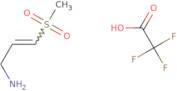 3-Methanesulfonylprop-2-en-1-amine trifluoroacetic acid
