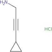 3-Cyclopropylprop-2-yn-1-amine hydrochloride