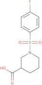 1-(4-Fluoro-benzenesulfonyl)-piperidine-3-carboxylic acid