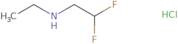 (2,2-Difluoroethyl)(ethyl)amine hydrochloride
