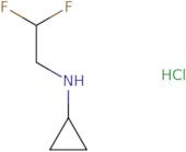 N-(2,2-Difluoroethyl)cyclopropanamine hydrochloride