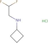 N-(2,2-Difluoroethyl)cyclobutanamine hydrochloride