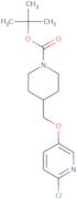 tert-Butyl 4-{[(6-chloropyridin-3-yl)oxy]methyl}piperidine-1-carboxylate