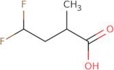 4,4-Difluoro-2-methylbutanoic acid