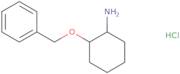 (1R,2R)-2-(Benzyloxy)cyclohexanamine hydrochloride