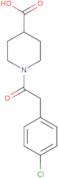 1-[2-(4-Chlorophenyl)acetyl]piperidine-4-carboxylic acid